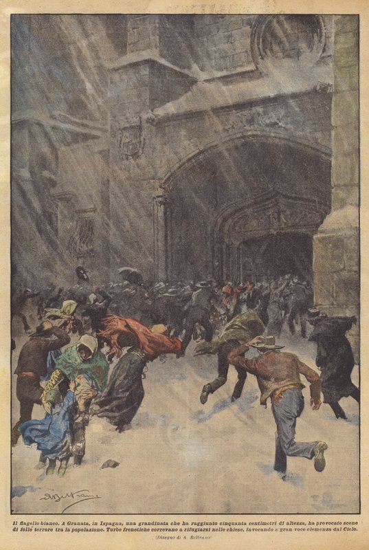 Le fléau blanc - Achille Beltrame