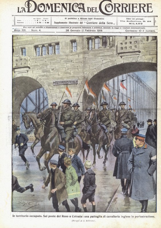 En territoire occupé - Achille Beltrame