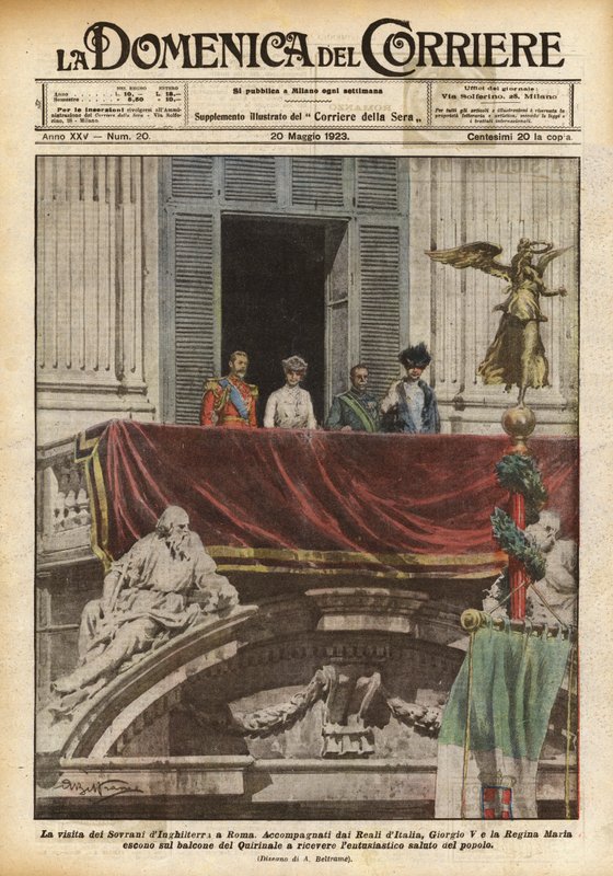 La visite des Souverains d