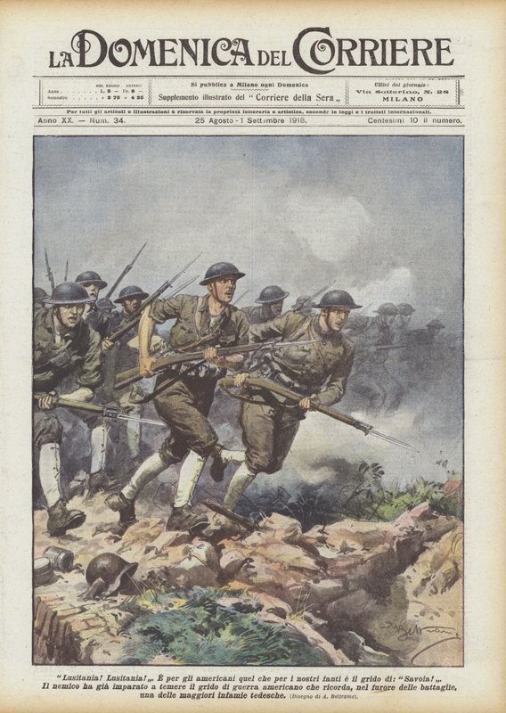 Lusitania! Lusitania! - Achille Beltrame
