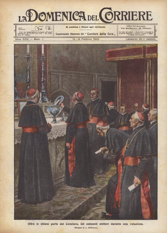 Derrière les portes closes du Conclave - Achille Beltrame