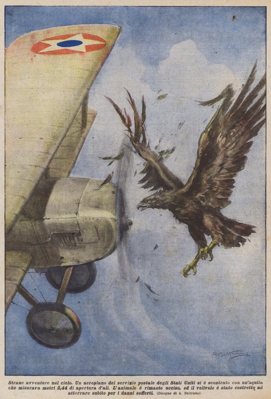 Étranges aventures dans le ciel - Achille Beltrame