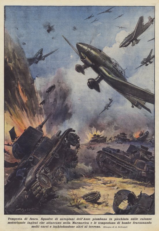 Tempête de feu - Achille Beltrame