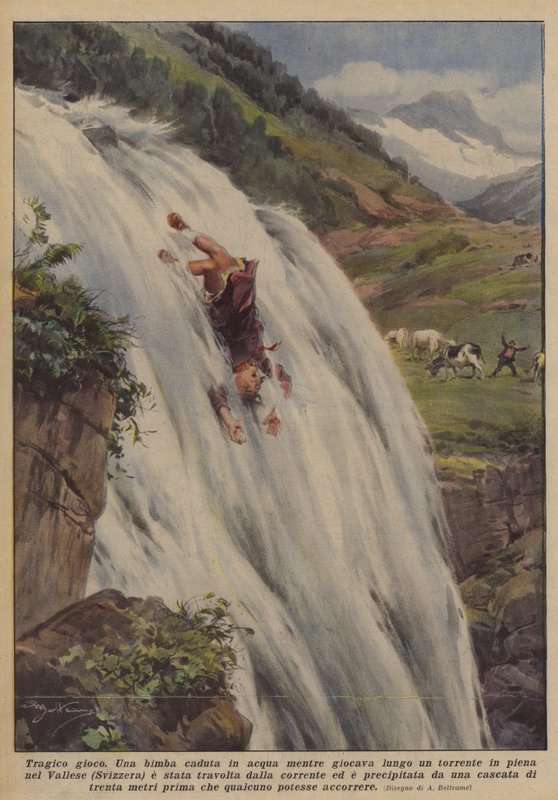 Jeu tragique - Achille Beltrame