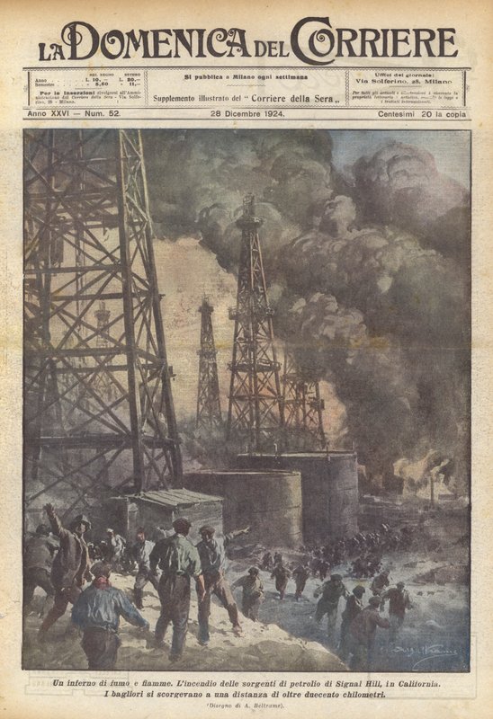 Un enfer de fumée et de flammes - Achille Beltrame
