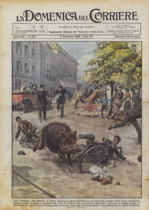 Une chasse exceptionnelle - Achille Beltrame