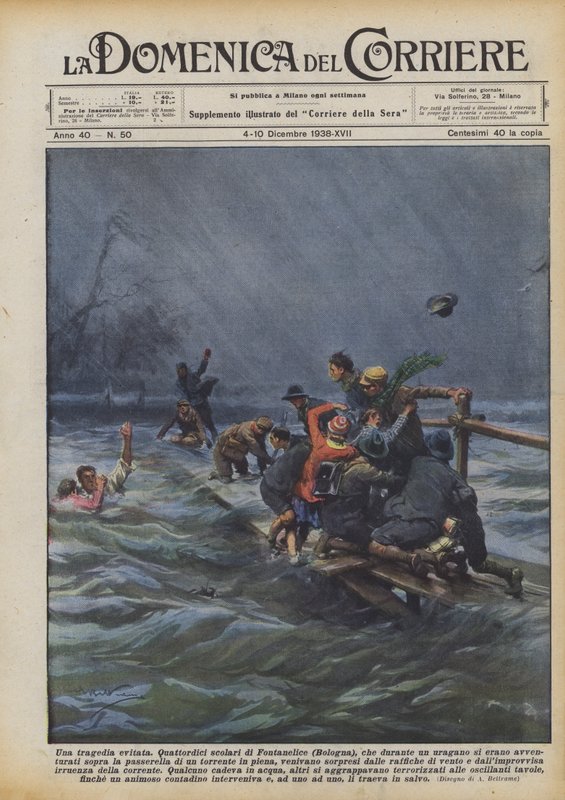 Une tragédie évitée - Achille Beltrame