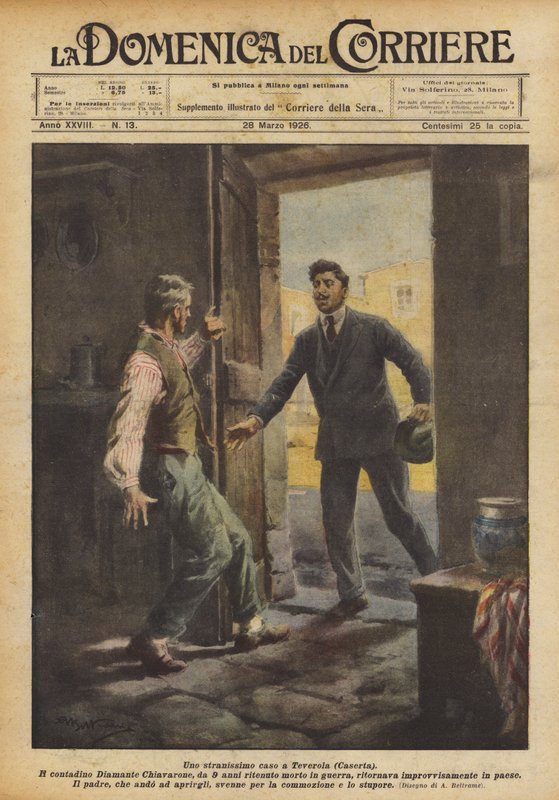 Un cas très étrange à Teverola (Caserta) - Achille Beltrame