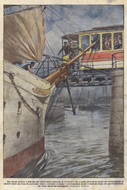 Une étrange confrontation à Dublin - Achille Beltrame