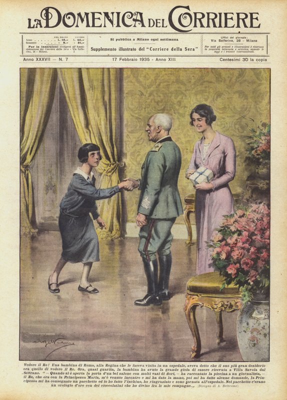 Voir le Roi! - Achille Beltrame