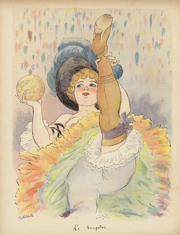 Le Sceptre - Adolphe Leon Willette