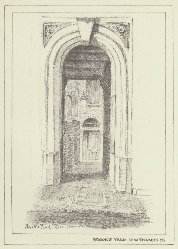 Brooks Yard, Upper Thames Street - Alan Stapleton