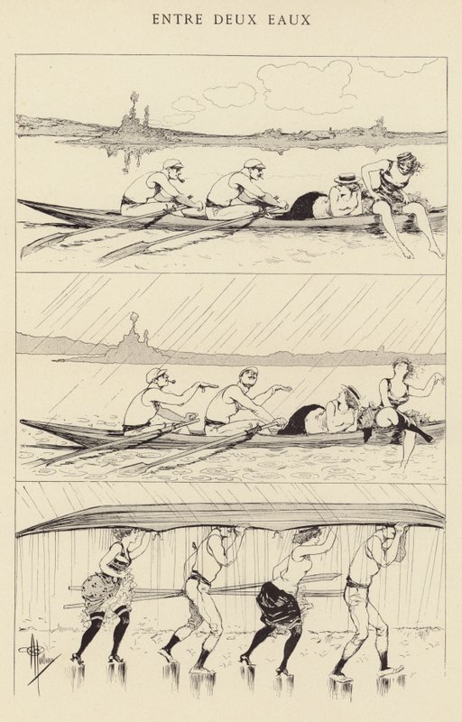 Entre Deux Eaux - Albert Guillaume