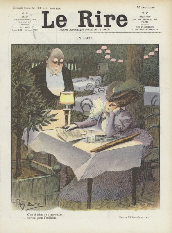 Illustration pour Le Rire - Albert Guillaume