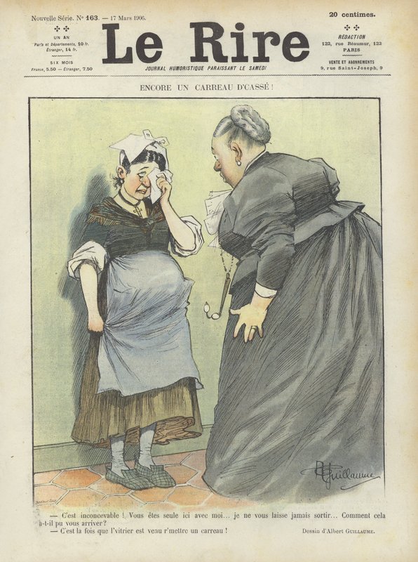 Illustration pour Le Rire - Albert Guillaume