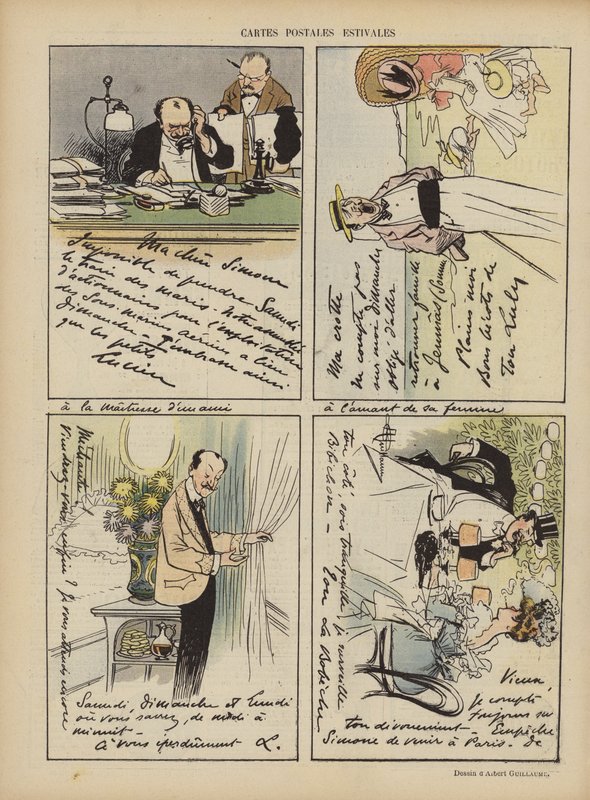Illustration pour Le Rire - Albert Guillaume
