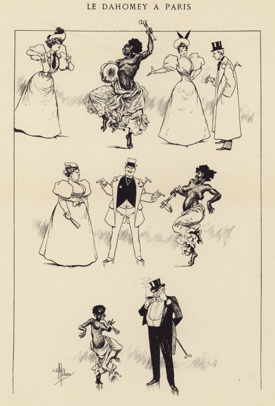 Le Dahomey à Paris - Albert Guillaume