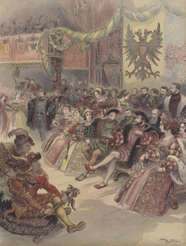 Bal à la Cour - Albert Robida