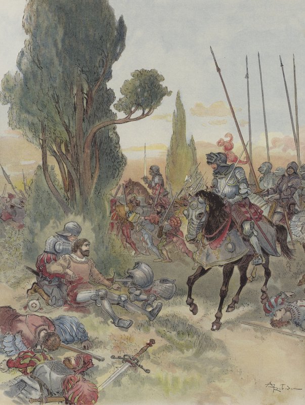 Mort de Bayard - Albert Robida