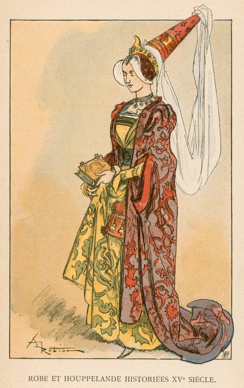 Robe et Houppelande Historiées XVe Siècle - Albert Robida