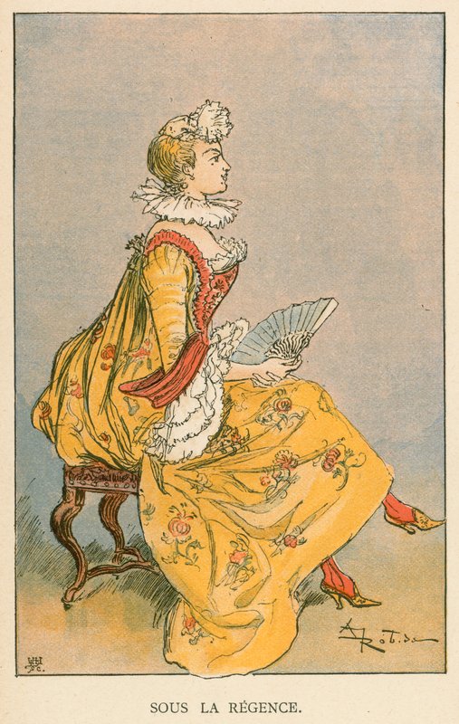 Sous la Régence - Albert Robida
