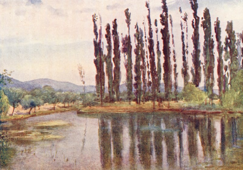 Près du Temple de Clitumnus - Alberto Pisa