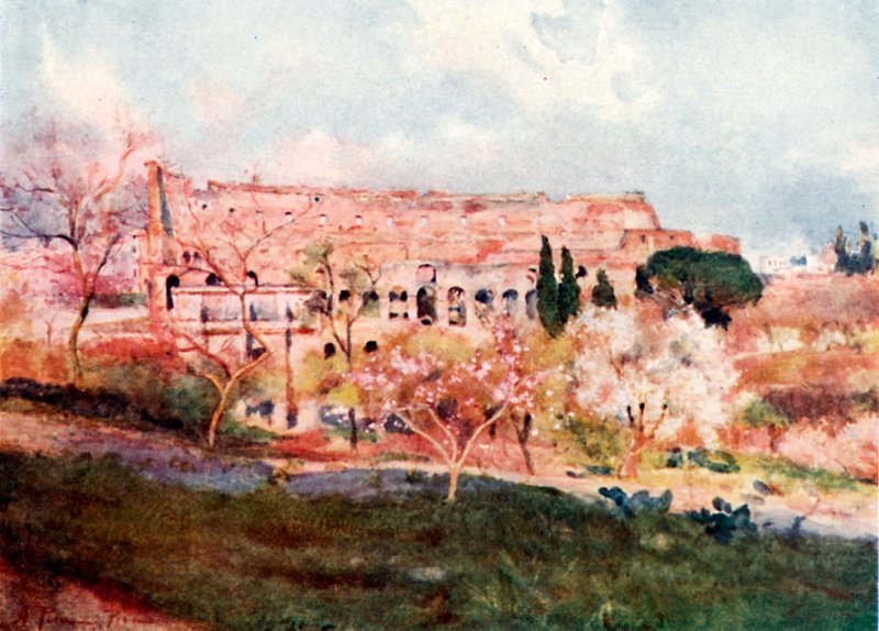 Le Colisée un jour de printemps - Alberto Pisa