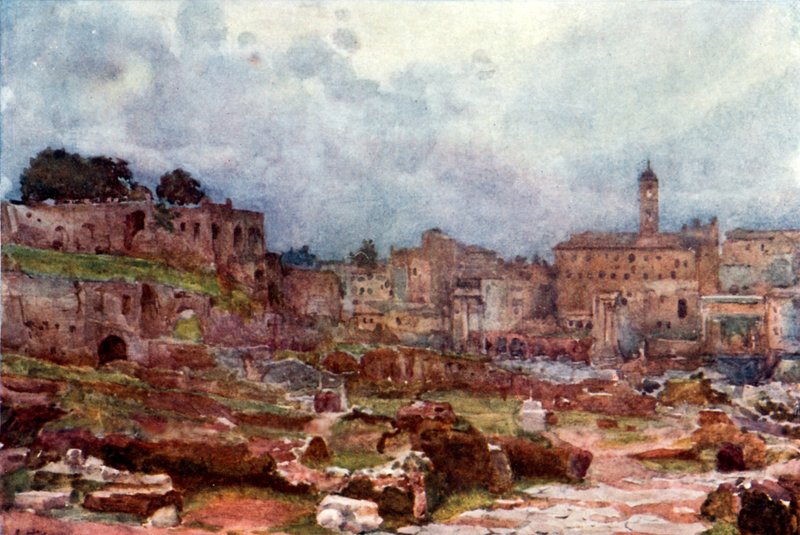 Le Forum, en direction du Capitole - Alberto Pisa