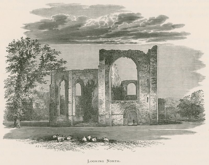 Abbaye de Furness, vue vers le nord - Alexander Francis Lydon