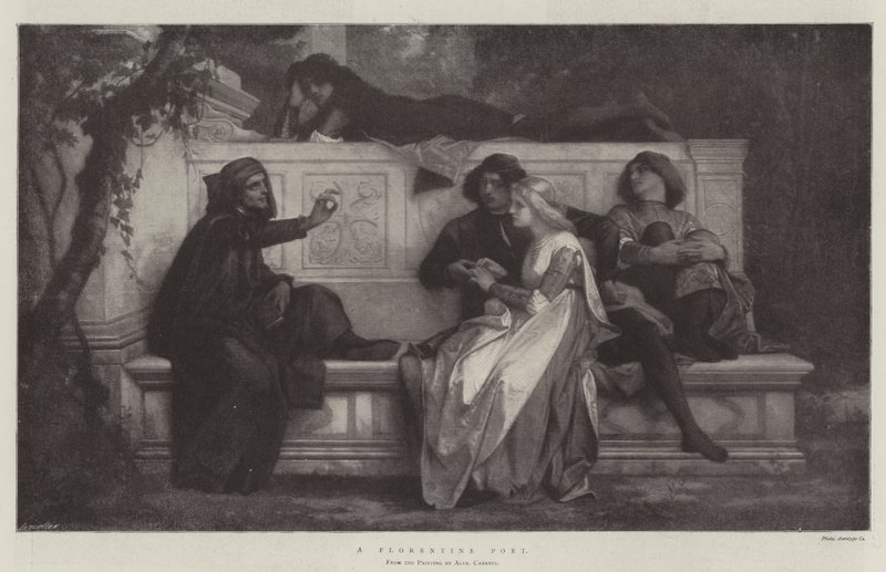 Un poète florentin - Alexandre Cabanel