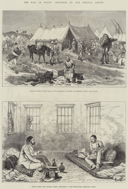La Guerre en Égypte - Alfred Courbould