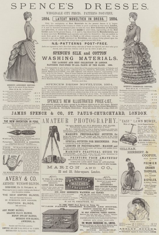 Page de publicités - Alfred Crowquill