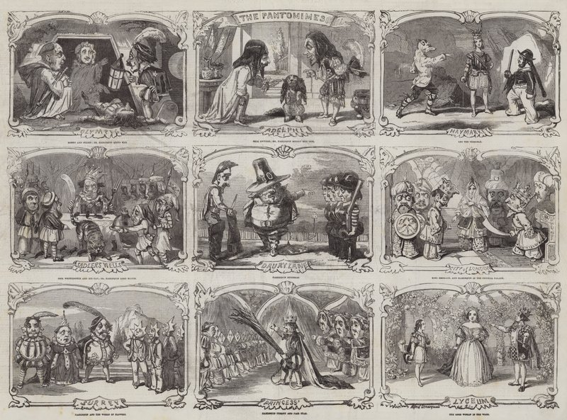 Pantomimes à Londres - Alfred Crowquill