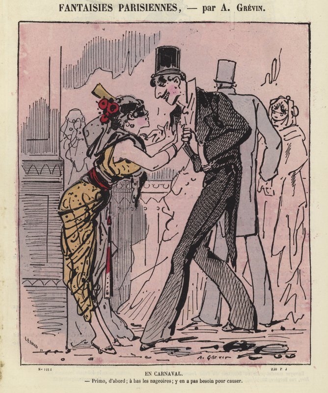 Fantasmes parisiens - Alfred Grevin
