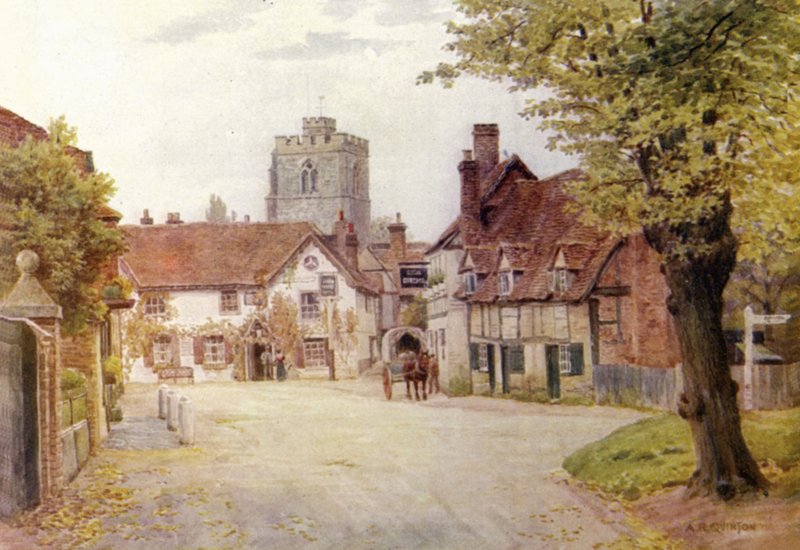Village de Bray - Alfred Robert Quinton