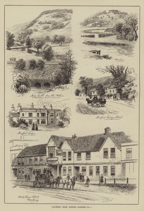 Coaching de Londres, Dorking - Alfred Robert Quinton