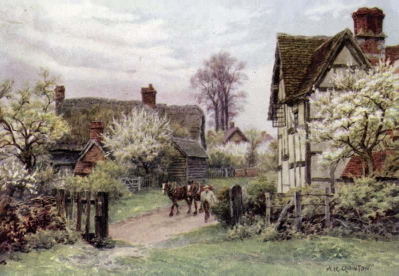 Ferme, Welford-on-Avon, Gloucester - Alfred Robert Quinton