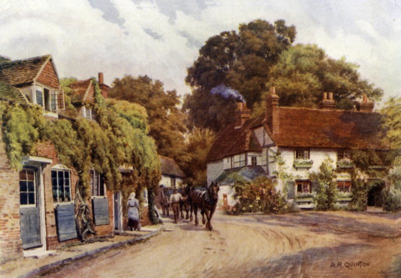 Village de Sonning - Alfred Robert Quinton