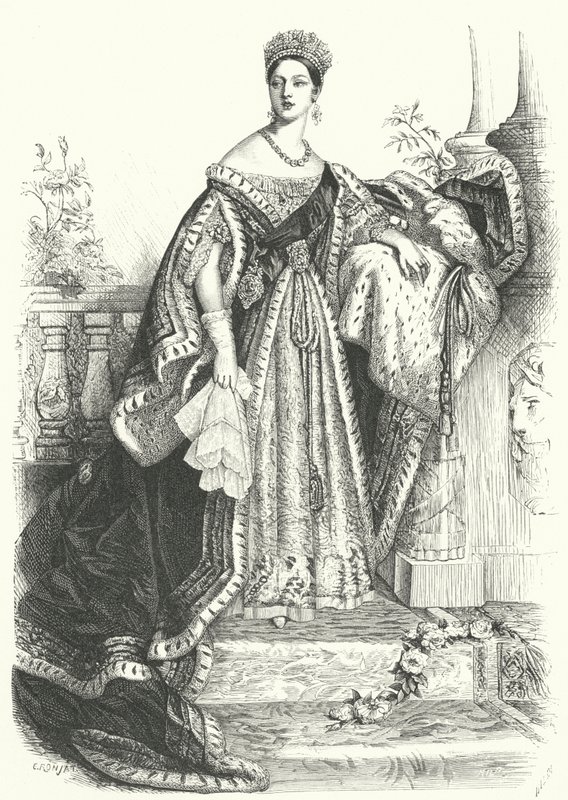 Reine Victoria - Alfred Edward (after) Chalon
