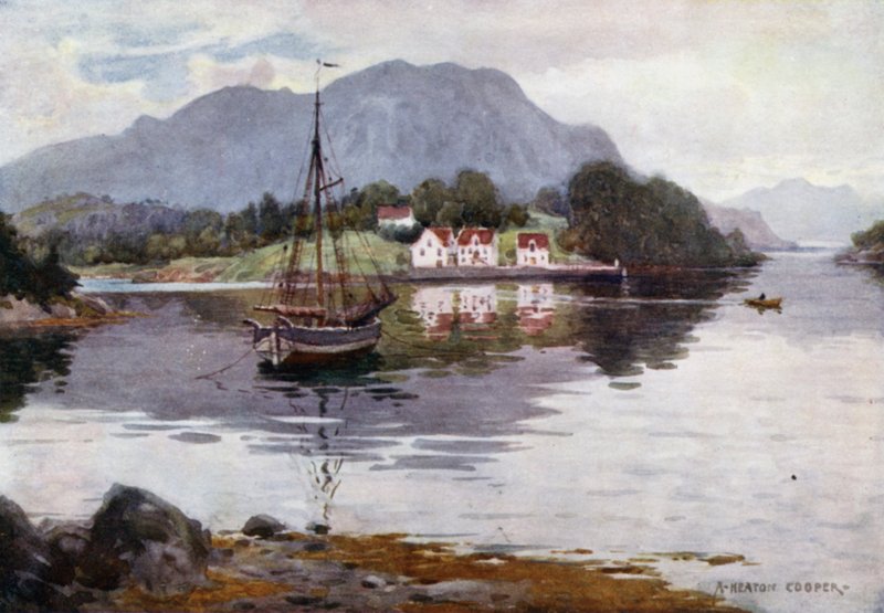 Godosund, Hardanger Fjord - Alfred Heaton Cooper