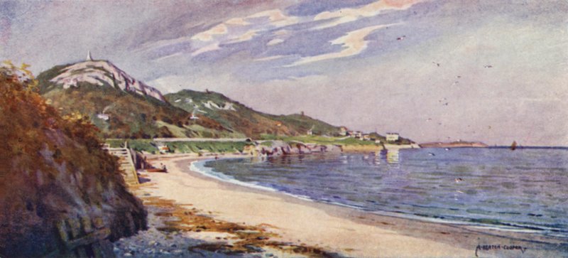 Colline et baie de Killiney - Alfred Heaton Cooper