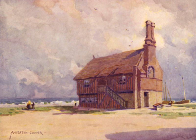 Le vieux Moot Hall, Aldeburgh, Suffolk - Alfred Heaton Cooper