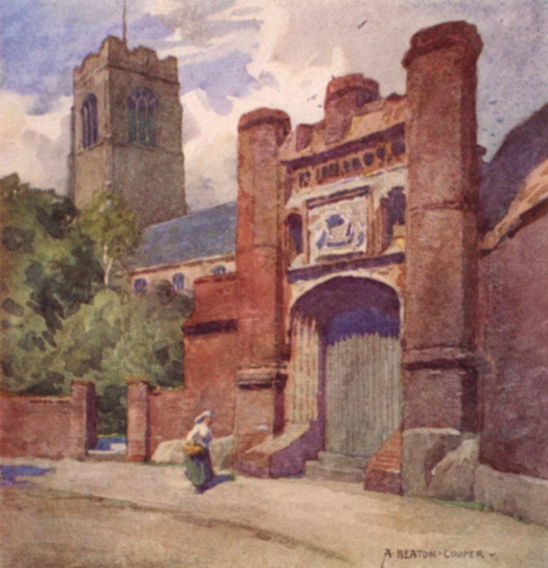 Porte de Wolsey, Ipswich, Suffolk - Alfred Heaton Cooper