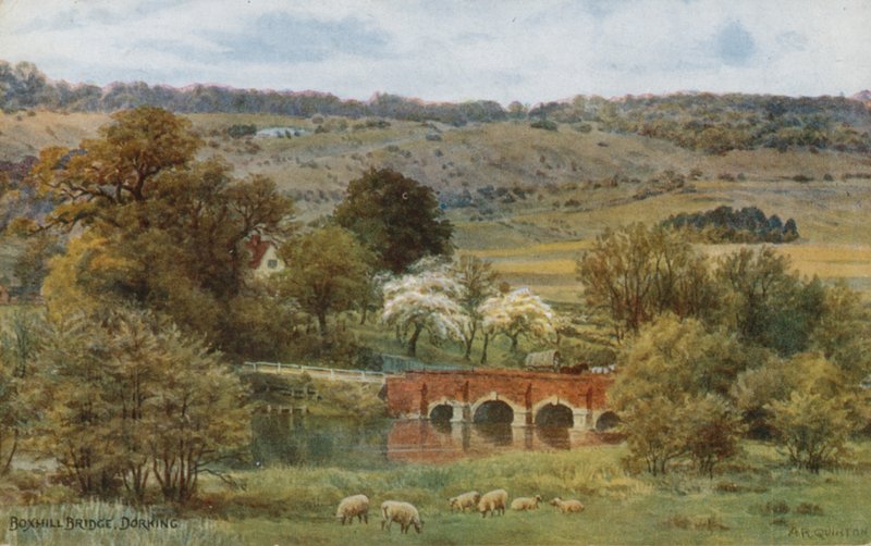 Pont de Boxhill, Dorking - Alfred Robert Quinton