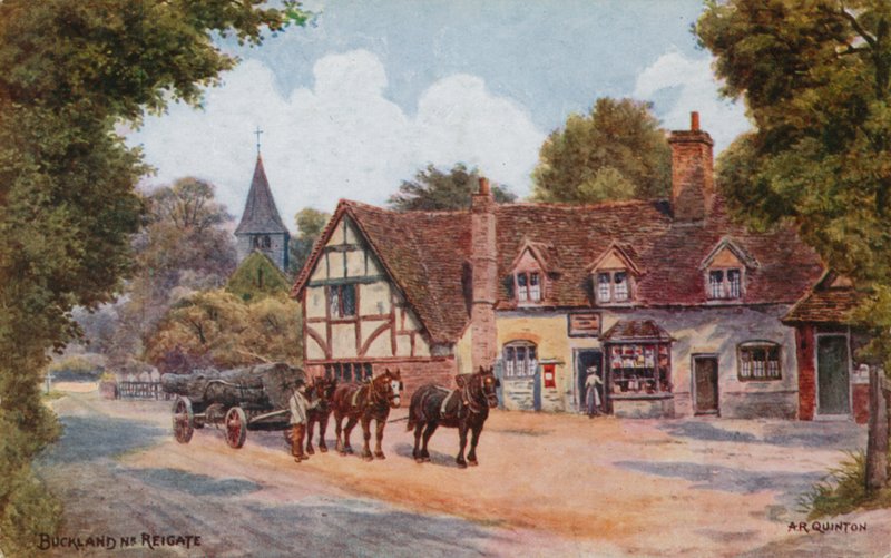 Buckland près de Reigate - Alfred Robert Quinton