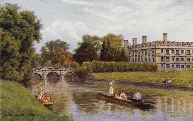 Cambridge : Clare College - Alfred Robert Quinton