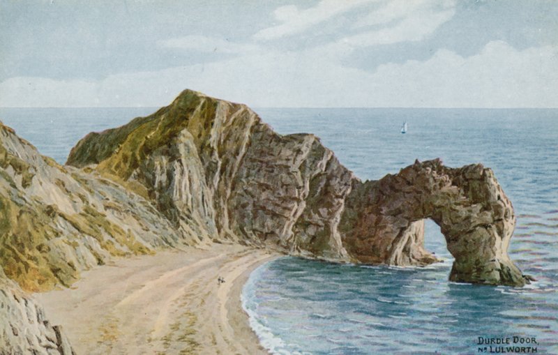 Durdle Door près de Lulworth - Alfred Robert Quinton