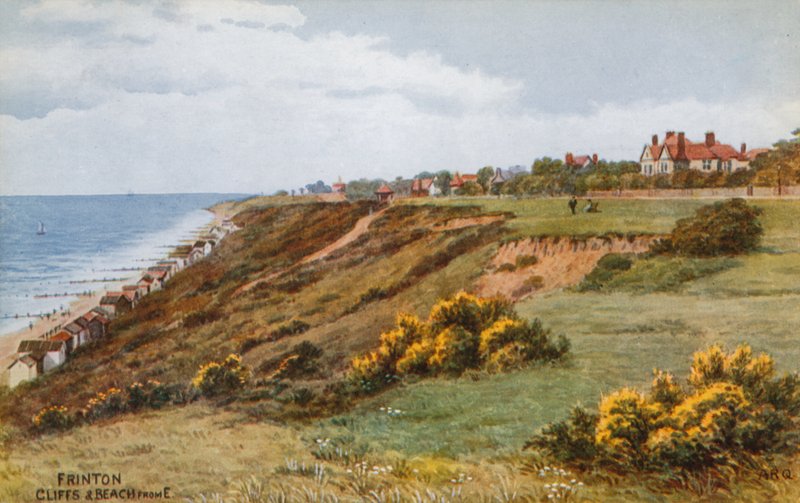 Frinton, Falaises et Plage depuis l