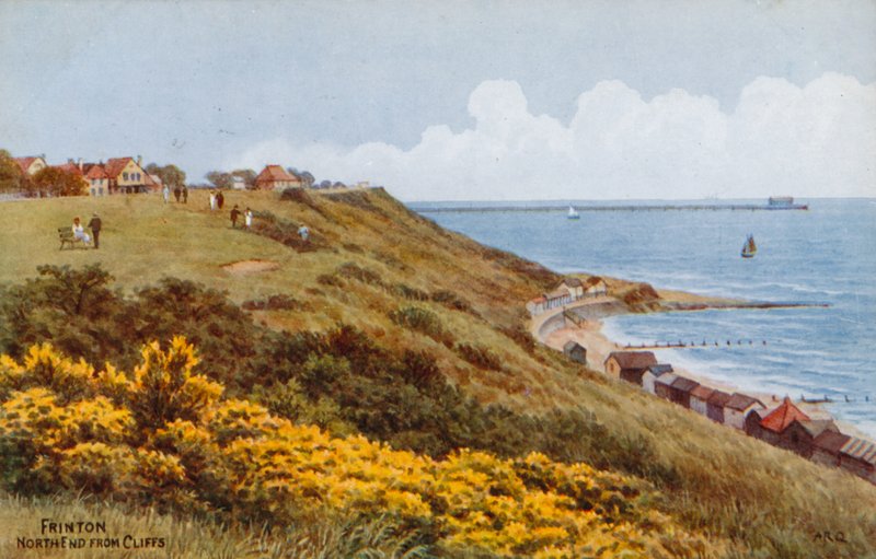 Frinton, extrémité nord depuis les falaises - Alfred Robert Quinton