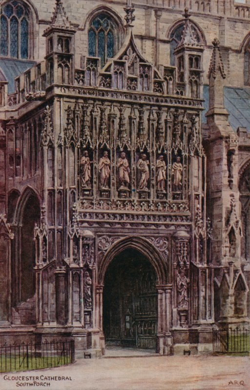 Cathédrale de Gloucester, Porche sud - Alfred Robert Quinton